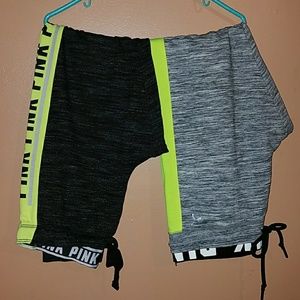 VS Pink Jogger Sweats - Size M & Lg